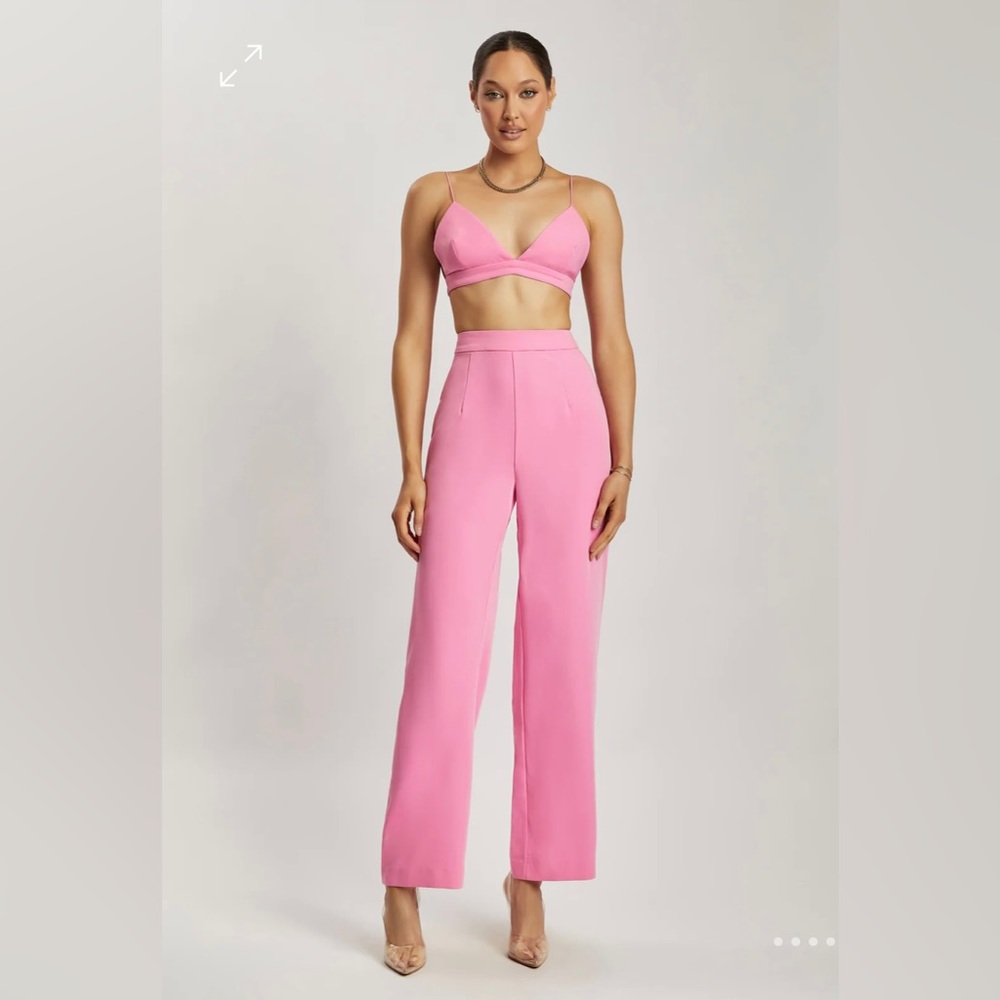 Saskia Straight Leg Trouser Pants